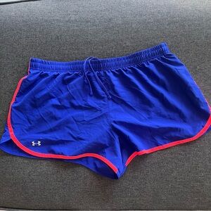Under Armour Women's Blue Running Shorts